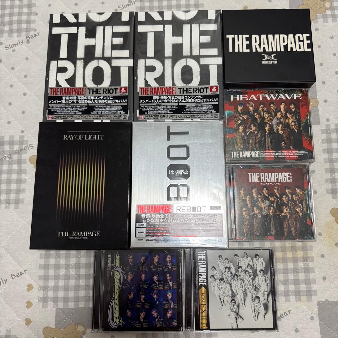 THE RAMPAGE RMPG LIVE DVD CD EXILE セット