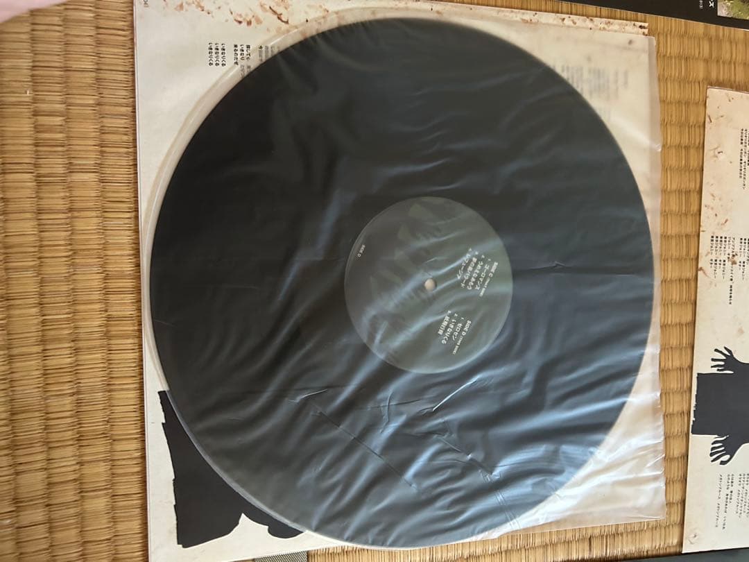 クロマニヨンズ CAVE PARTY レコード＋サイン　＋オマケ色々