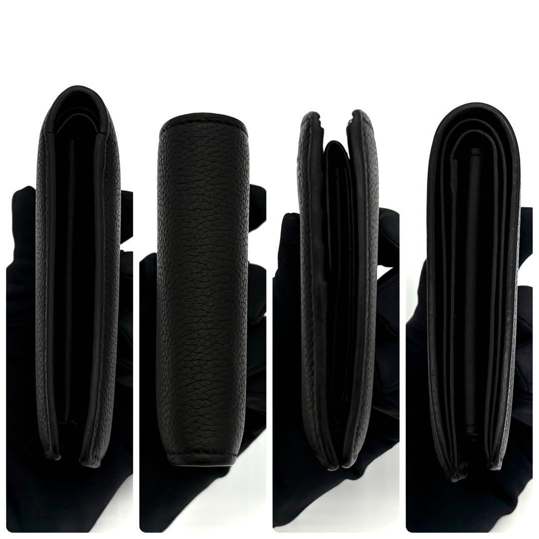 ロエベ 折財布 アナグラム バイフォールド ウォレット コンパクト2495