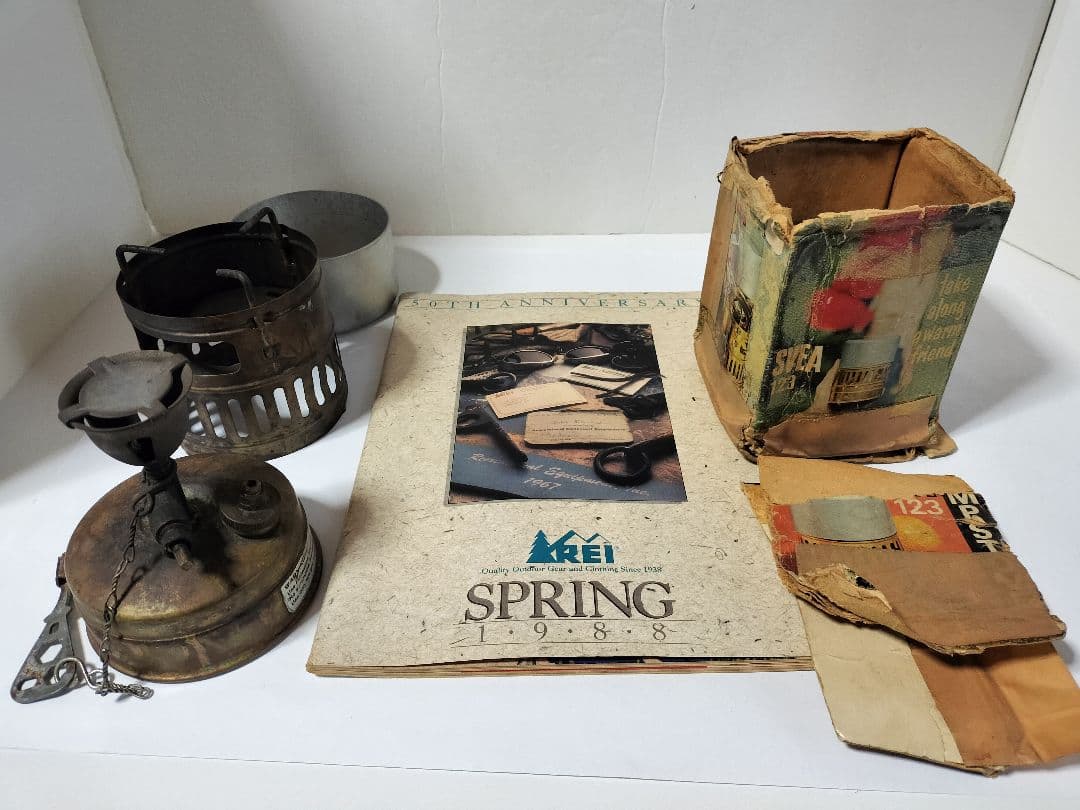 オプティマス　スベア123 OPTIMUS SVEA 123 箱付 カタログ付