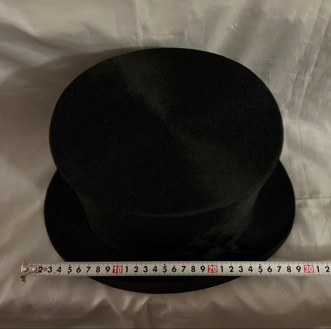 シルクハット イギリス製 ヴィンテージ ハット 美品 アンティーク
