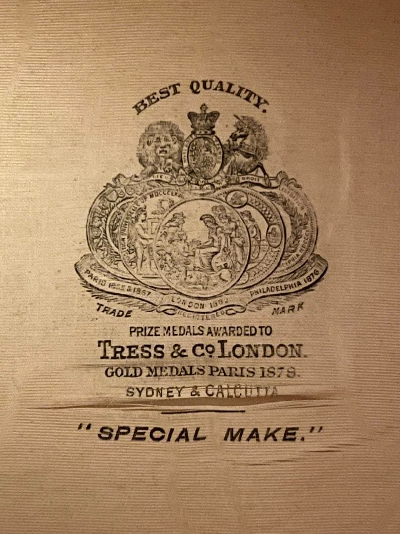 シルクハット イギリス製 ヴィンテージ ハット 美品 アンティーク