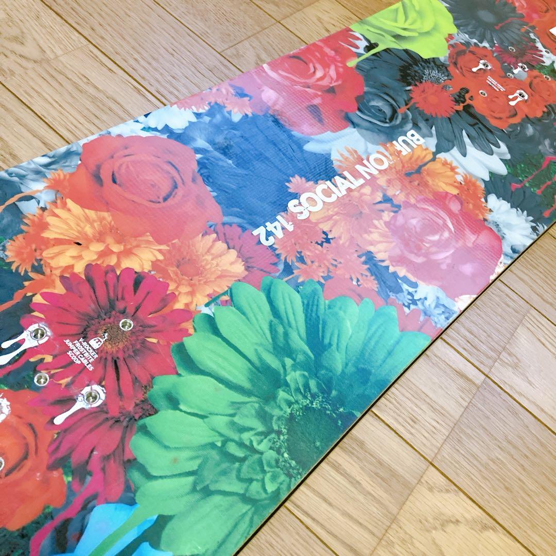 BURTON バートン スノーボード SOCIAL 2012 花柄