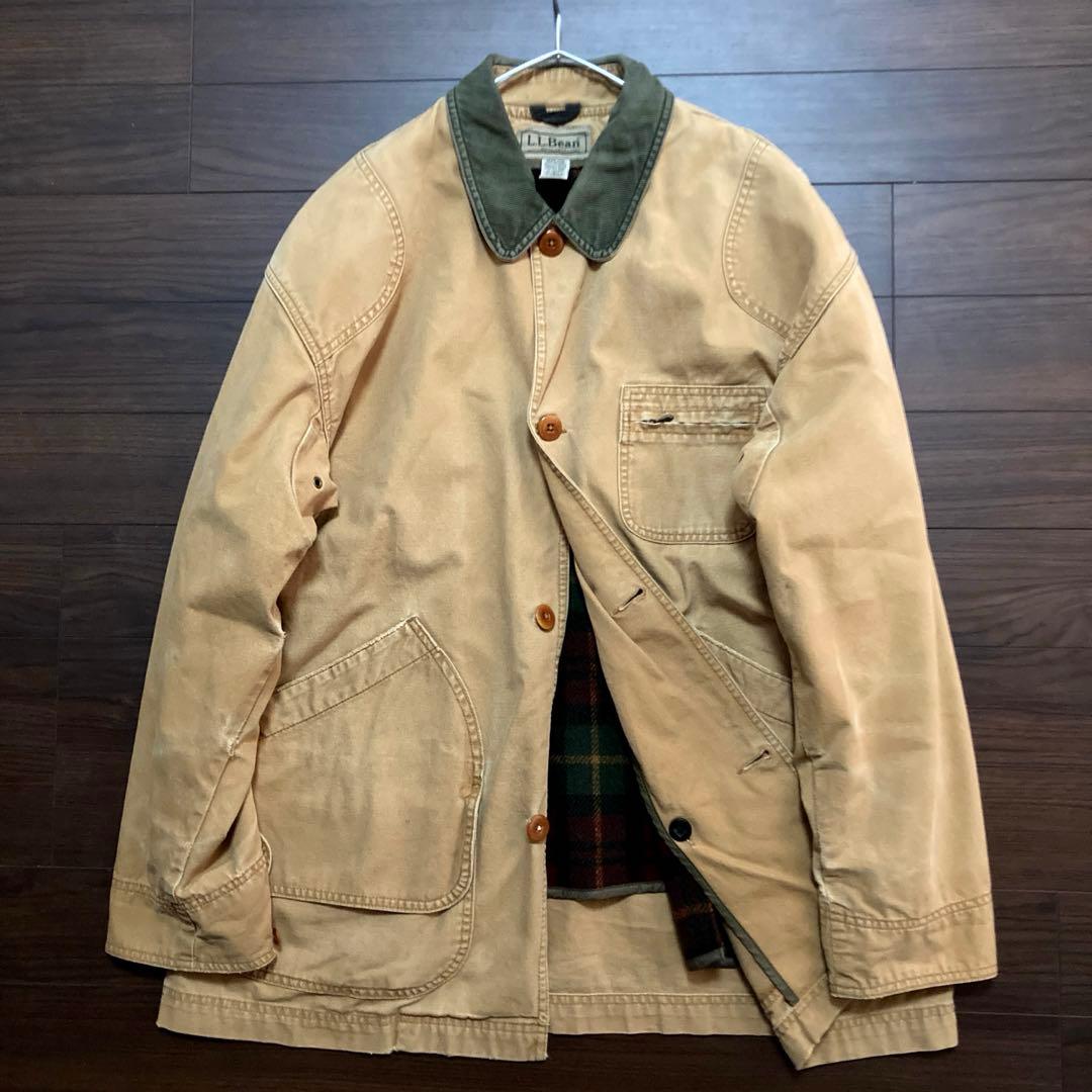 90s L.L.BEAN エルエルビーン ハンティングジャケット 厚手 L