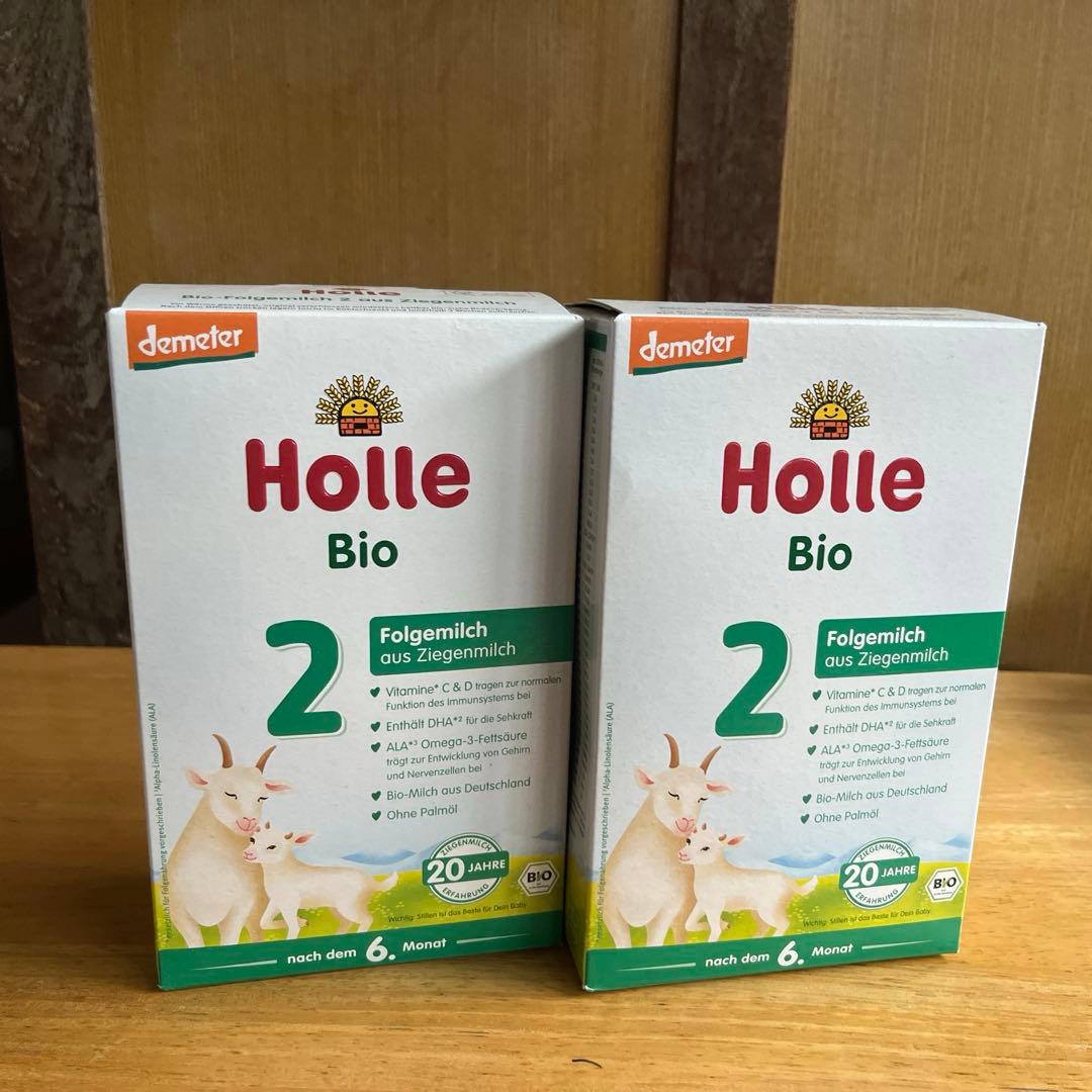 【お値下げ】Holle(ホレ) Bio 山羊ミルク　粉ミルク　step2