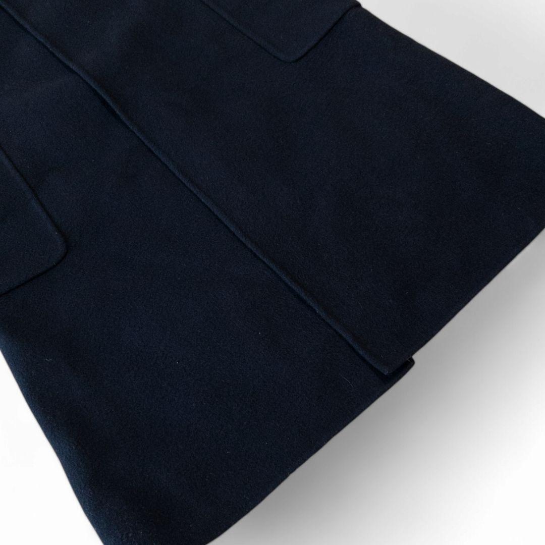 CYCLAS ウールリバーコート ミモレ丈 L