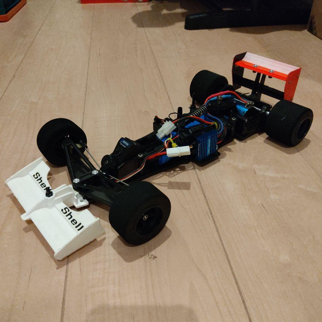 タミヤ 1/10 F1 マクラーレン MP4/6 F104W 未塗装ボディ付き