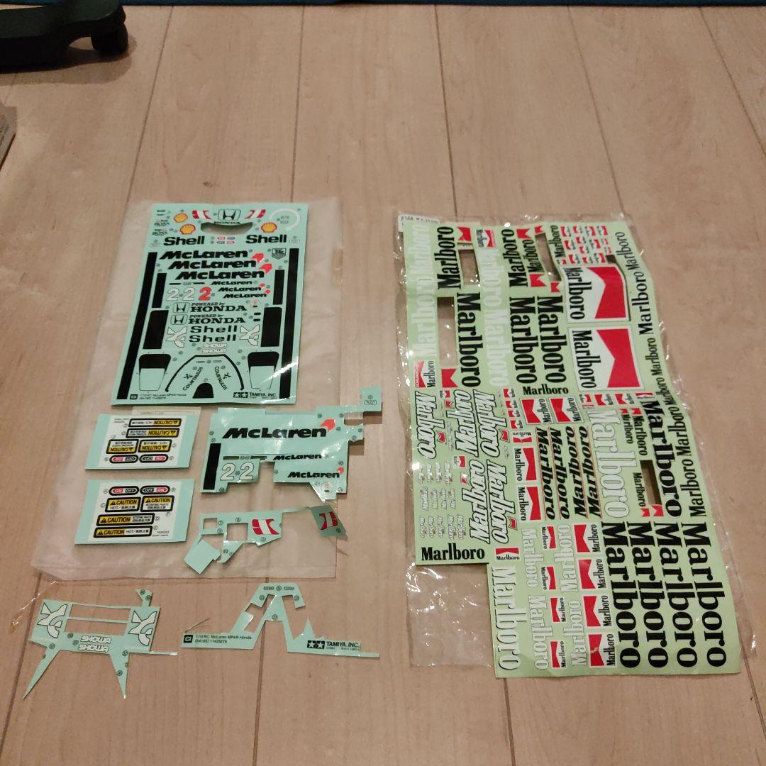 タミヤ 1/10 F1 マクラーレン MP4/6 F104W 未塗装ボディ付き