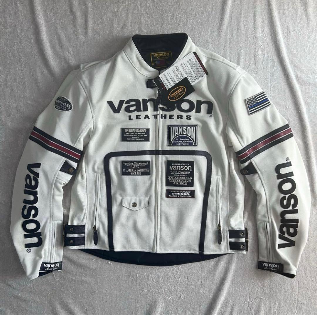 VANSON インナー付き ジャケット 2XL VS25105S