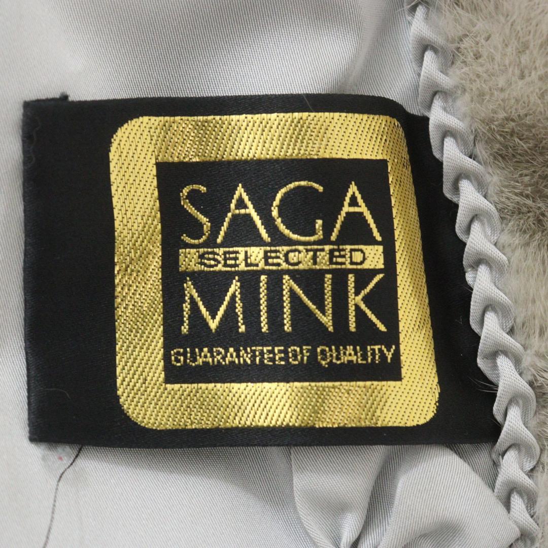 【らん】SAGA MINK サガミンク リアルファー コート 金タグ