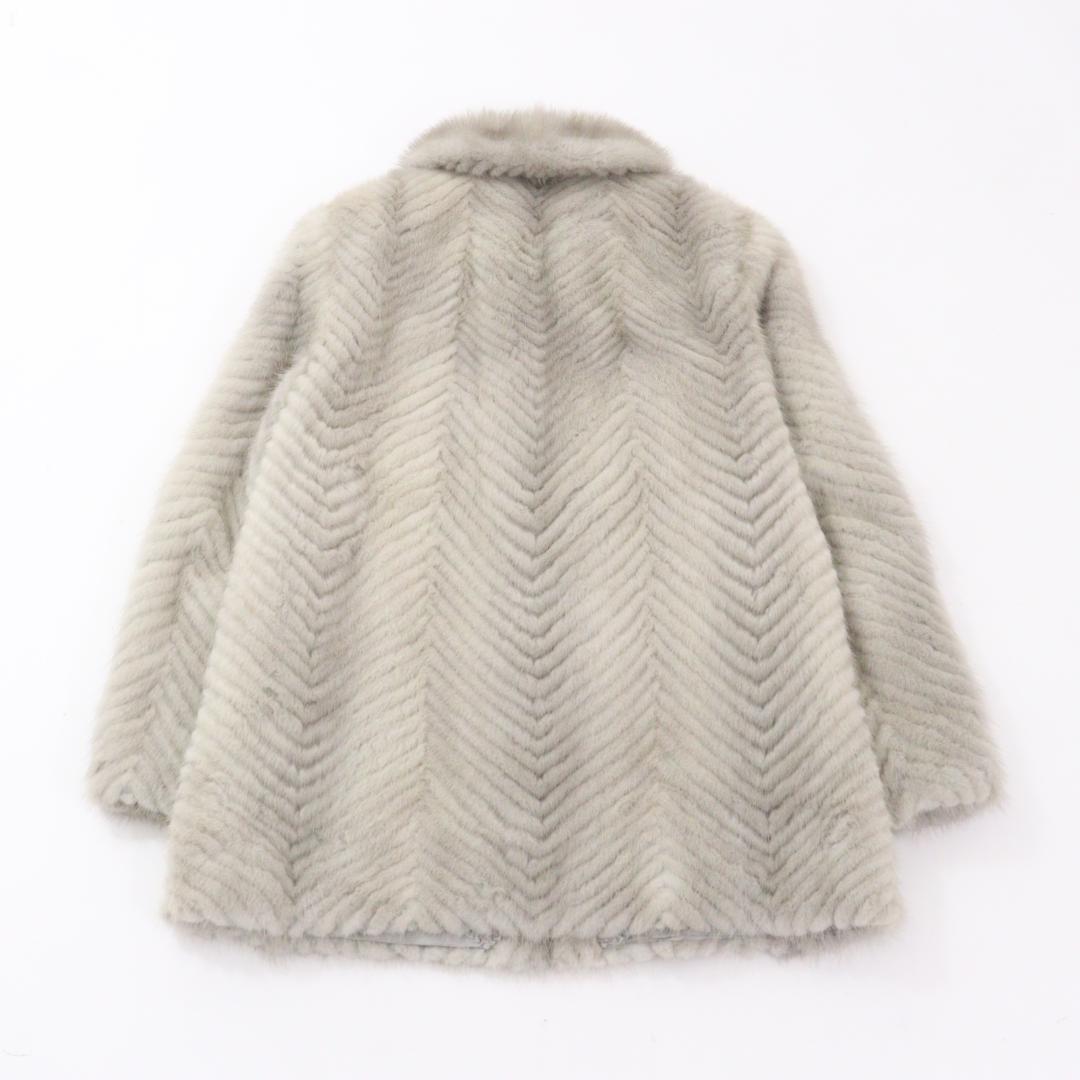 【らん】SAGA MINK サガミンク リアルファー コート 金タグ