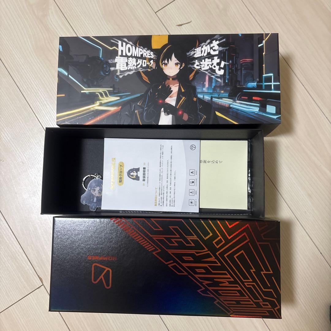 2025モデル版　Hompres バイク用グローブ 11.1 防水　XL 値下げ