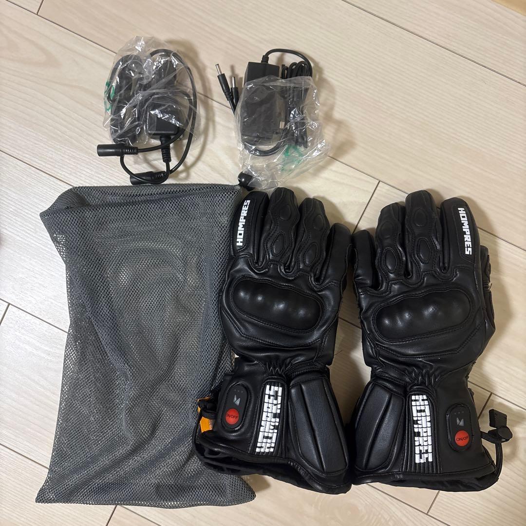 2025モデル版　Hompres バイク用グローブ 11.1 防水　XL 値下げ