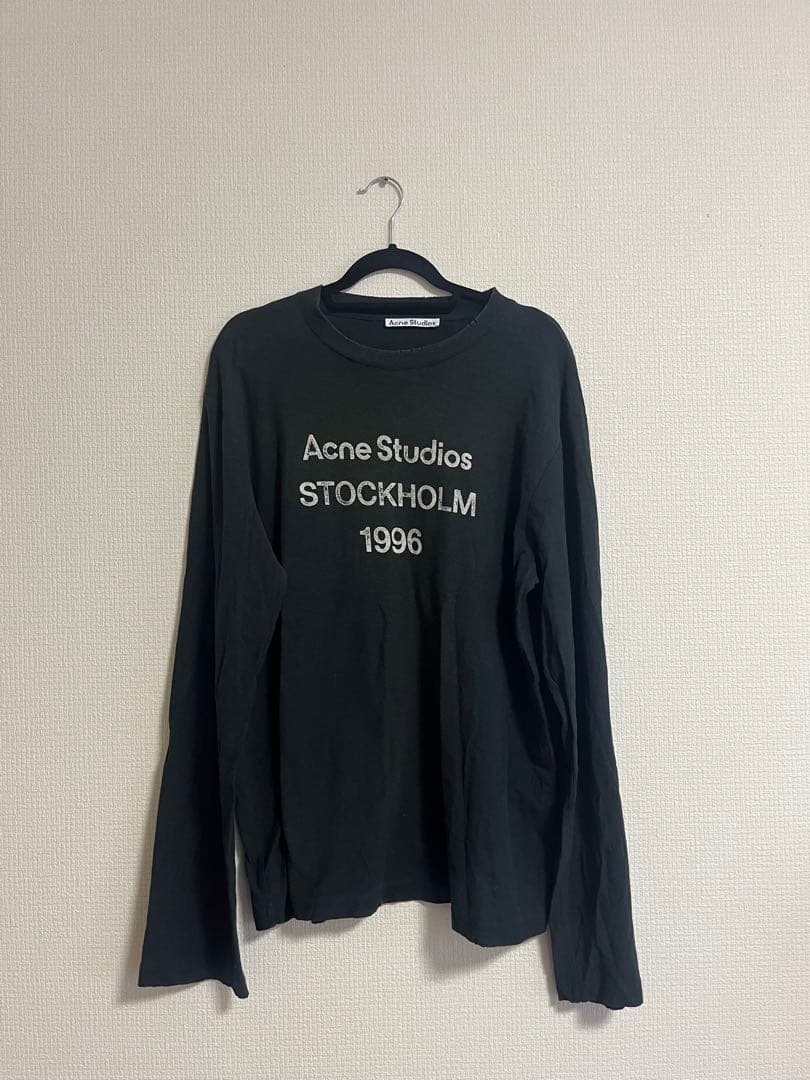 Acne Studios ロゴTシャツ/ロングスリーブTシャツ