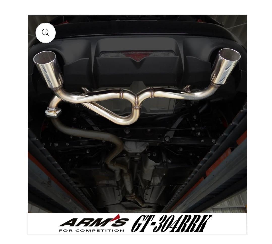 ロッソモデロARMS GT-304RRK マフラー 86 BRZ 後期専用