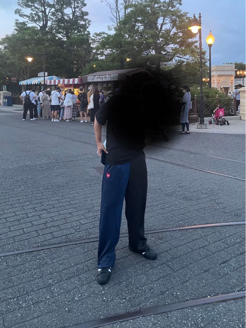 student apathy バイカラーパンツ