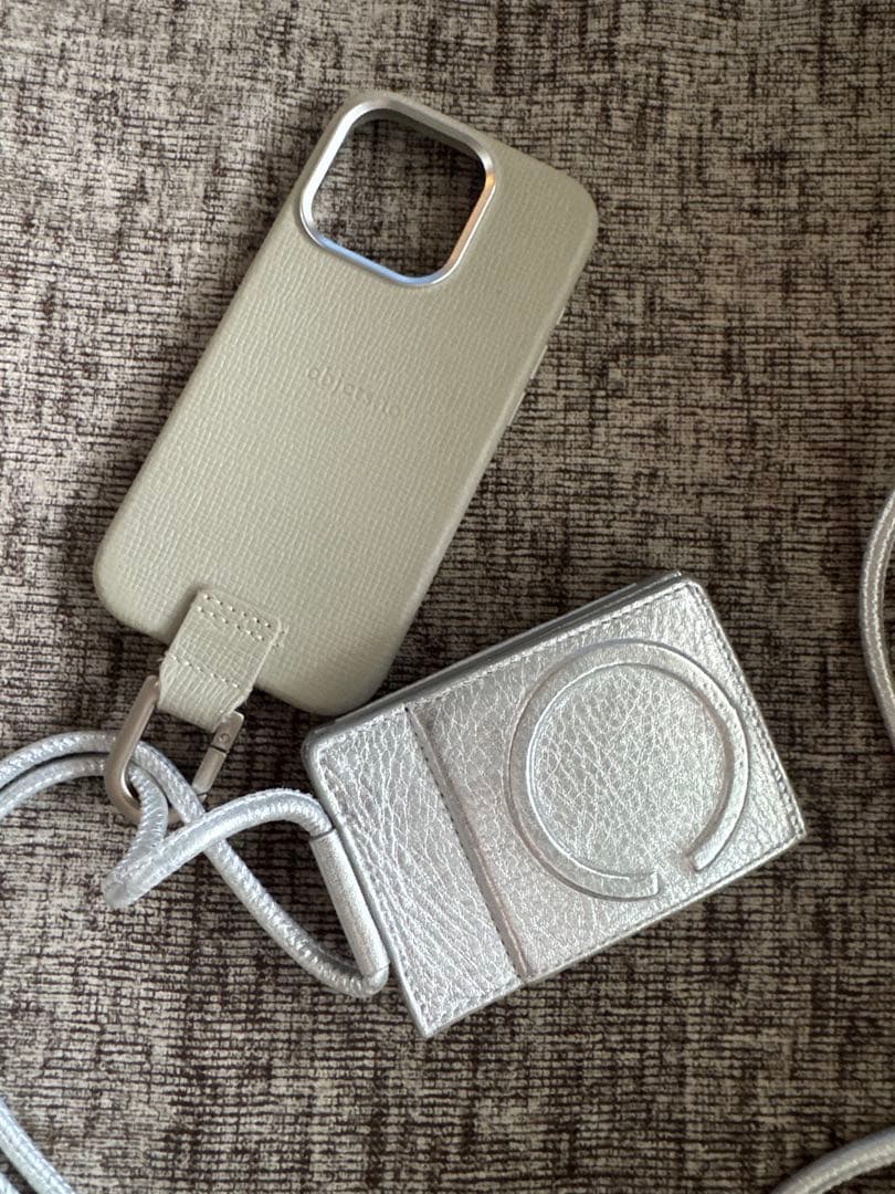 objcts.io ケータイケース　パスケース新品