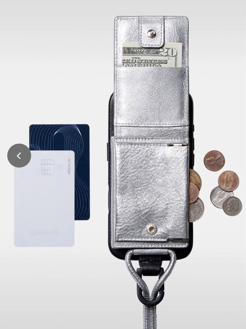 objcts.io ケータイケース　パスケース新品