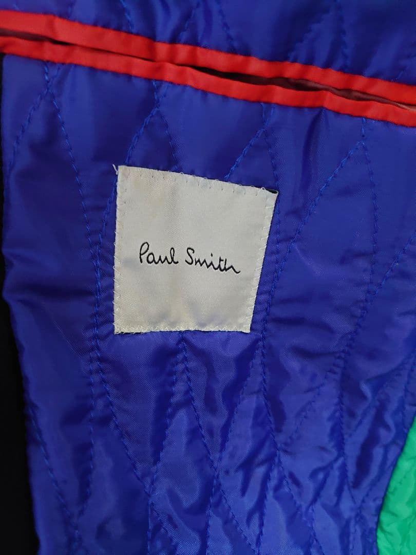 【美品】 PaulSmith チェスターコート キルティング 現行タグ ウール