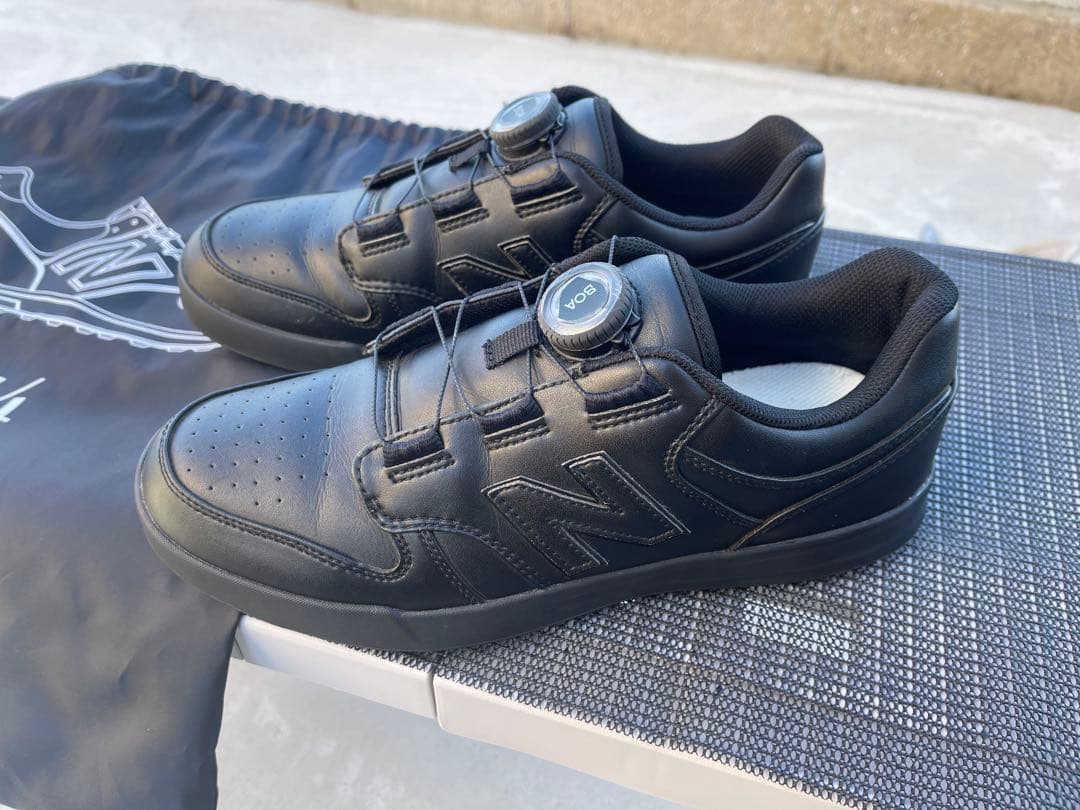 ニューバランス ゴルフシューズ UG480BB 26cm ブラック スニーカー