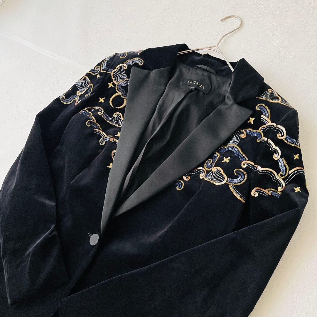 【サリオ様おまとめ専用】エスカーダ テーラードジャケット L ベルベット