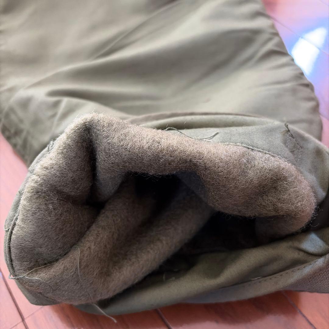 【超貴重・新品】米軍放出品　81年製　防寒・デッキパンツ　XL