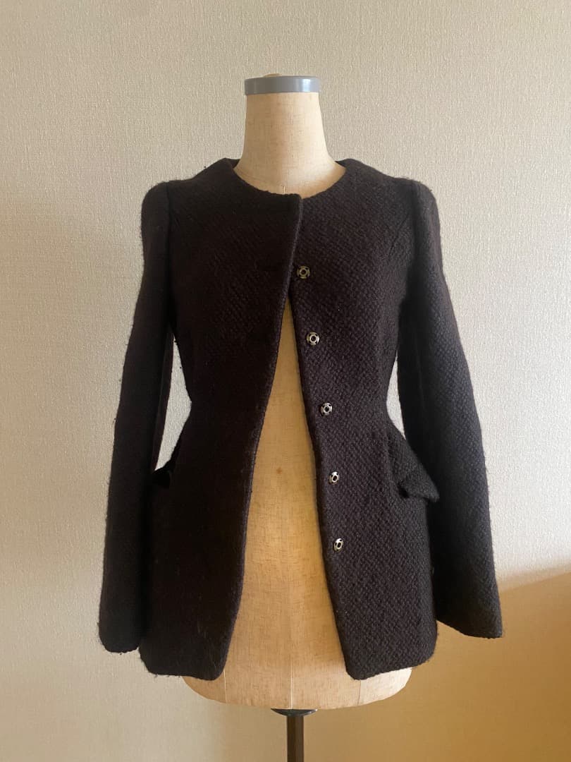 ドリス・ヴァン・ノッテン　黒 テーラードジャケット