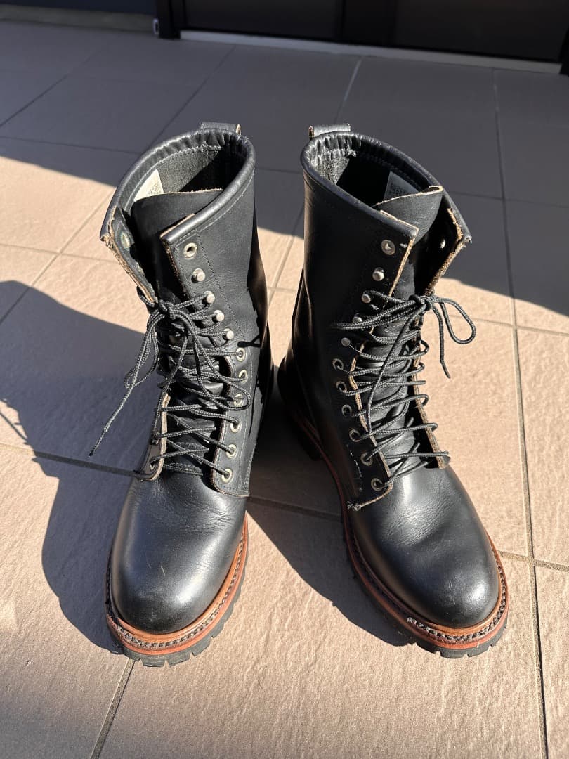 【超美品26センチ】REDWING 9インチ ロガーブーツ デットストック