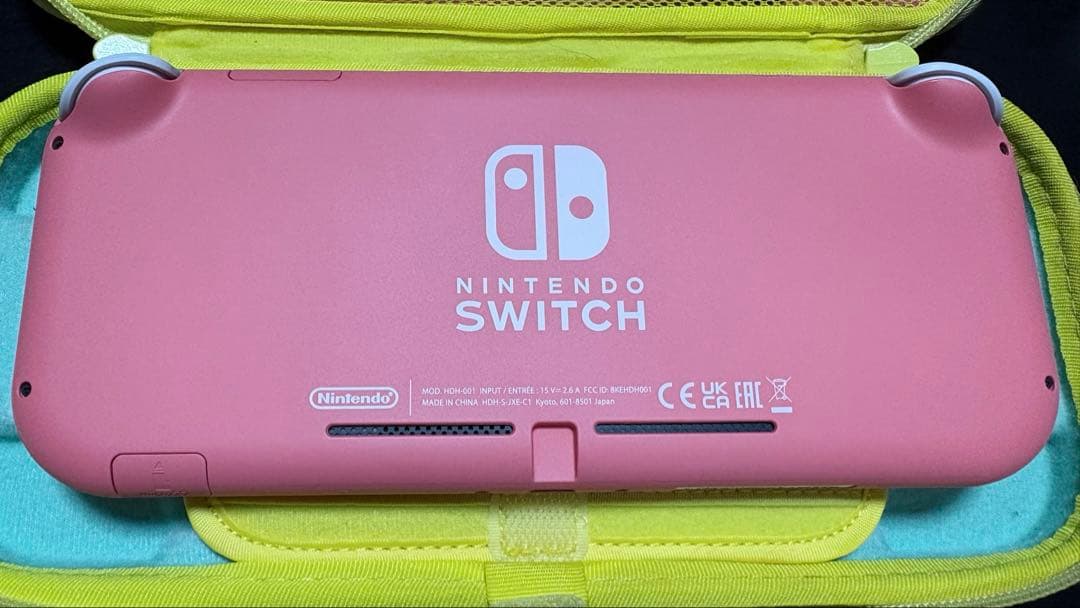 【極美品】Nintendo Switch Lite 本体 箱付き コーラルピンク