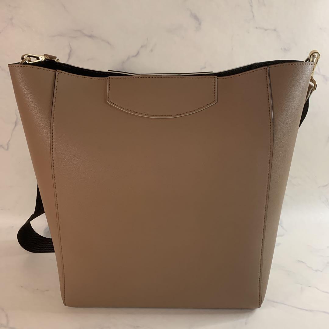 アニエスベー　ベージュ トート型ショルダーバッグ