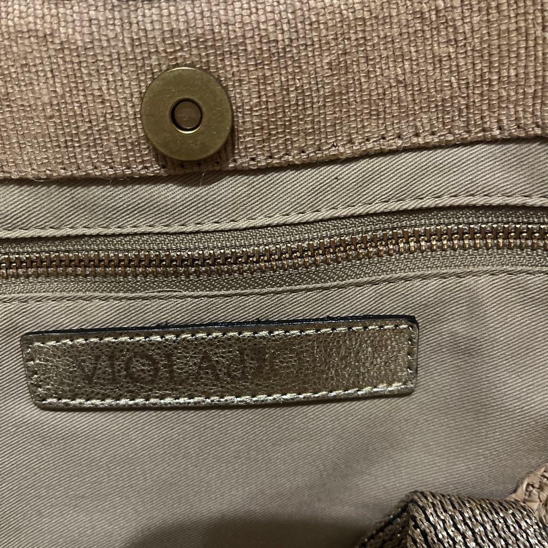 【最終価格】⭐️極美品⭐️VIOLAd'ORO ヴィオラドーロ バッグ かごバッグ