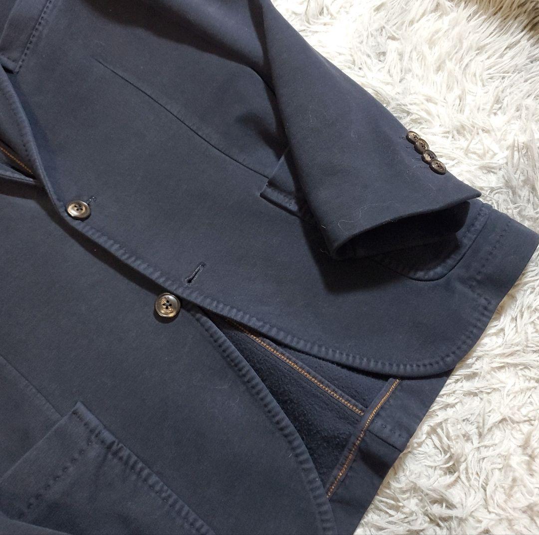 チルコロ 1901　テーラードジャケット　ストレッチ素材　ネイビー　size42