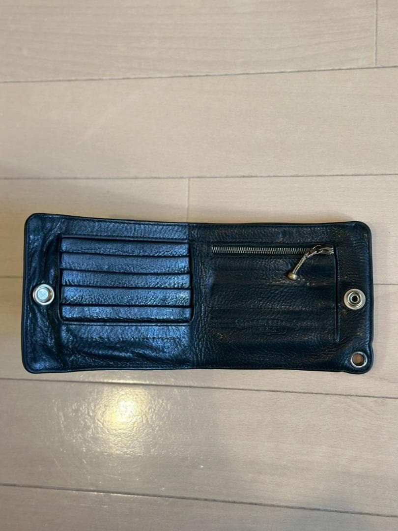 Chrome Hearts クロムハーツ 1スナップ クロスボタン ウォレット