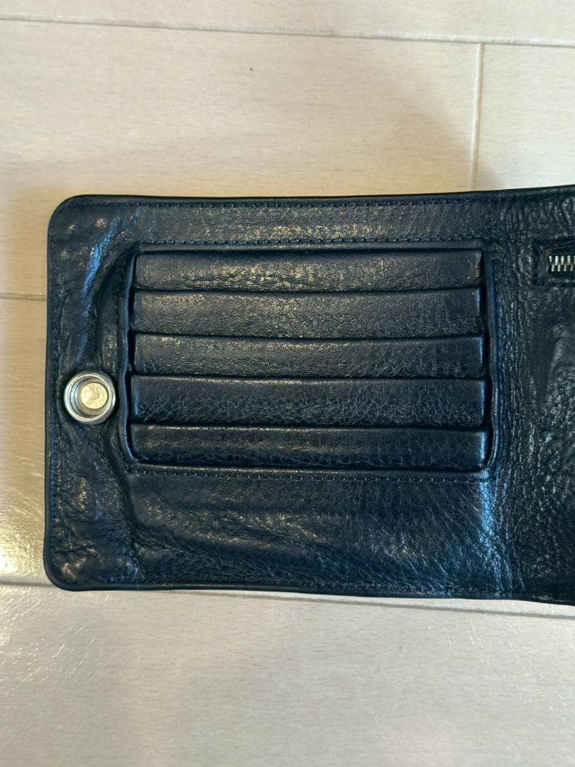 Chrome Hearts クロムハーツ 1スナップ クロスボタン ウォレット