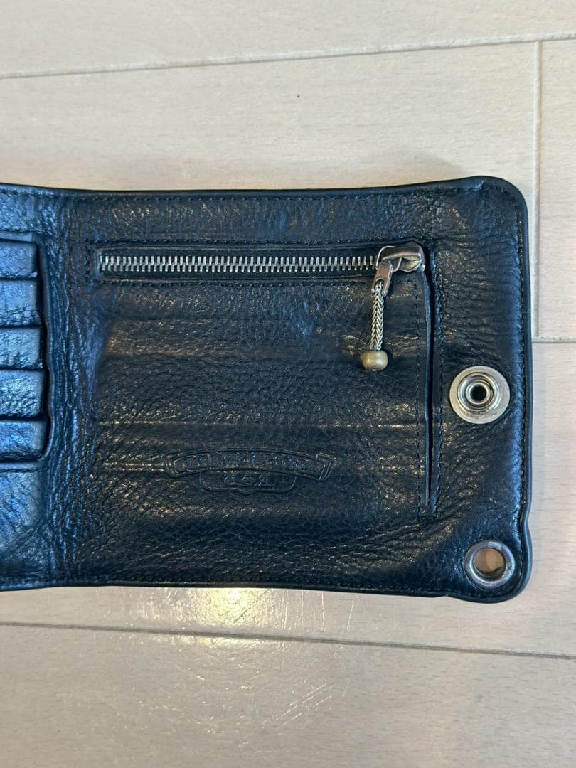 Chrome Hearts クロムハーツ 1スナップ クロスボタン ウォレット