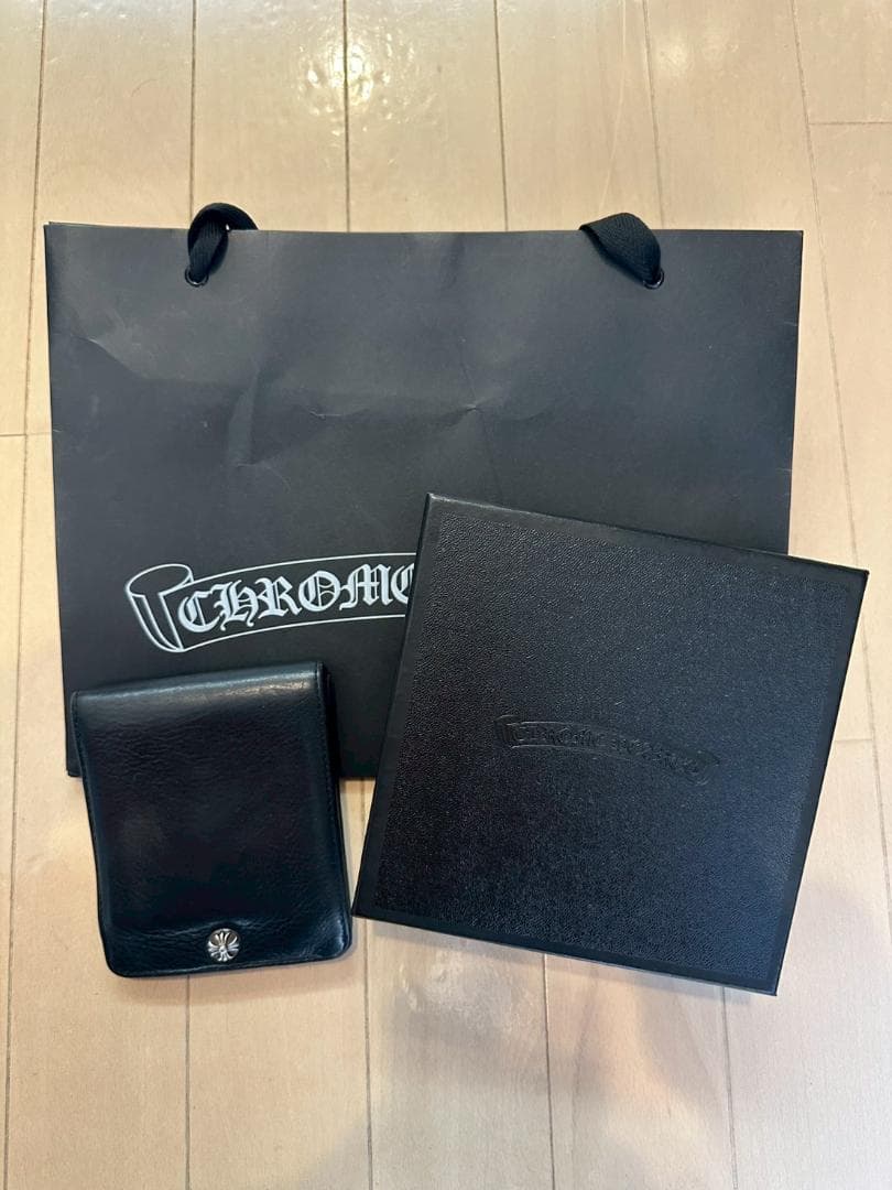 Chrome Hearts クロムハーツ 1スナップ クロスボタン ウォレット