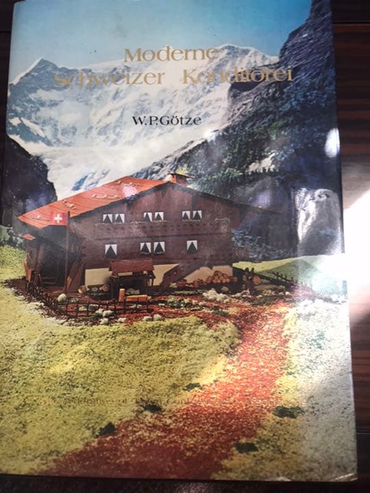 希少専門本製菓本お菓子の本、業務用、現代スイス菓子のすべて日本洋菓子協会ゴッツェ