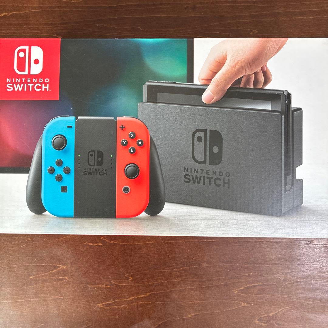 Nintendo Switch ネオンブルー・レッド 本体+α