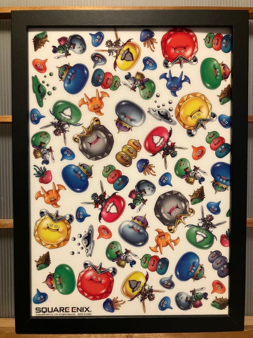 ドラゴンクエスト　スライム系　ビジュアルアートパネル　鳥山明