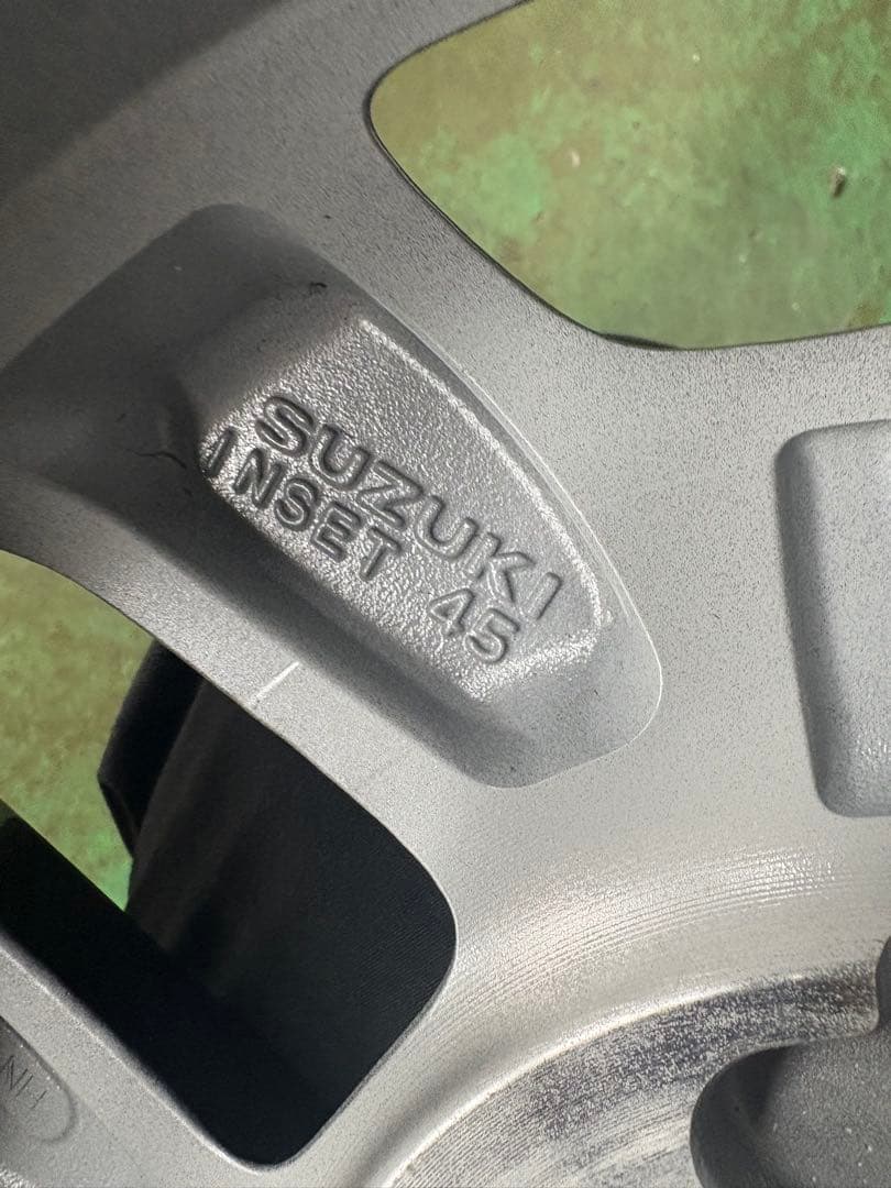 スズキ純正ホイール　スペーシアギア　二本のみ　キズあり