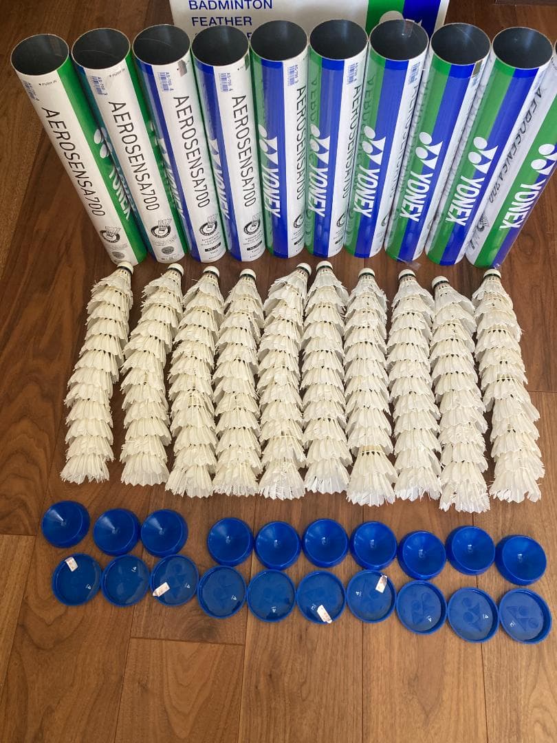 バドミントン　エアロセンサ700　中古シャトル　120個