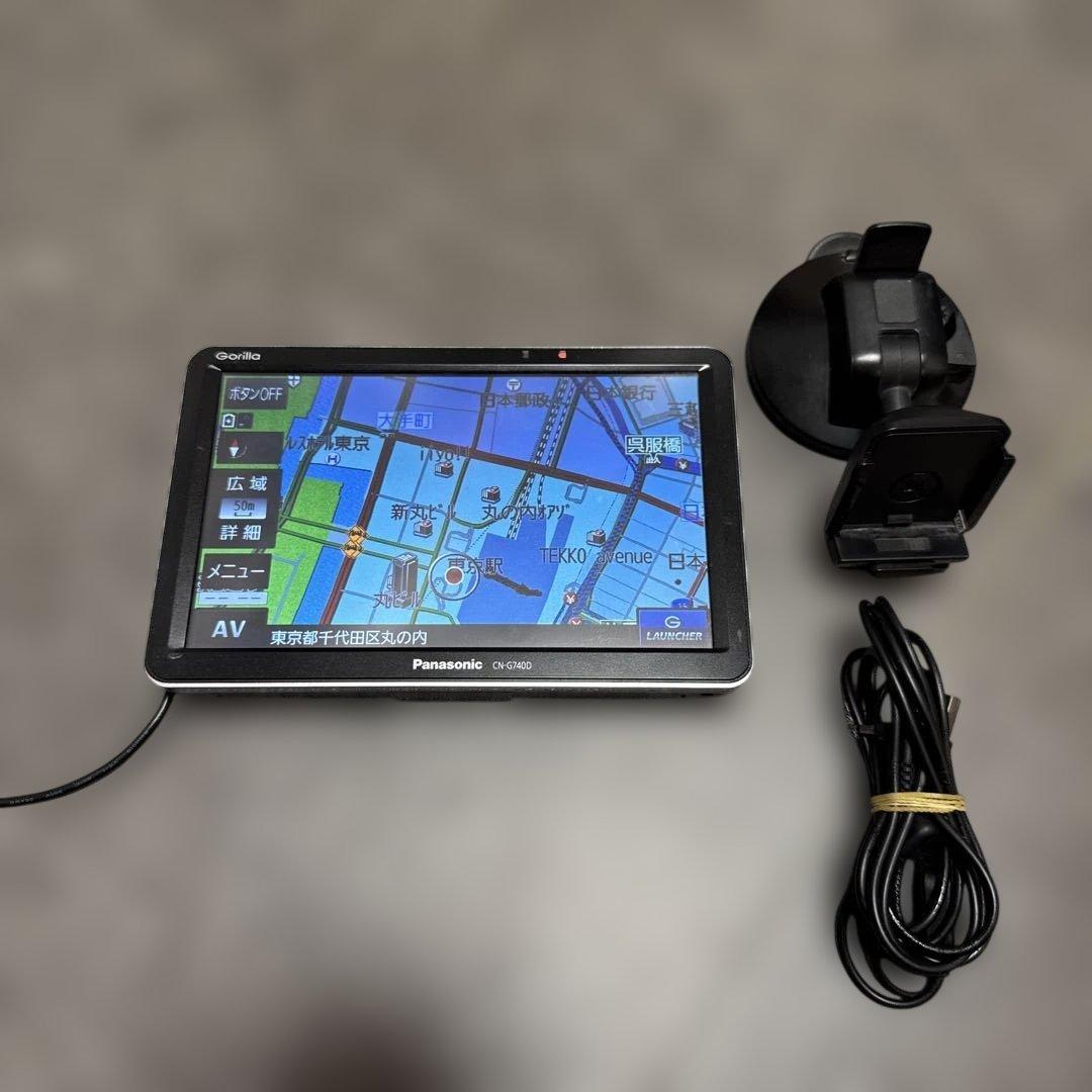 パナソニック ゴリラ CN-G740D ポータブルナビ
