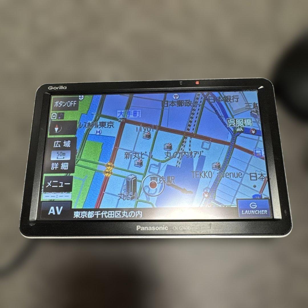 パナソニック ゴリラ CN-G740D ポータブルナビ