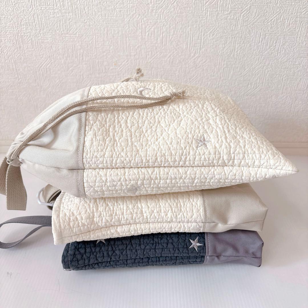 上履き入れ✖️2 体操服袋　ヌビ　ムーンスター刺繍