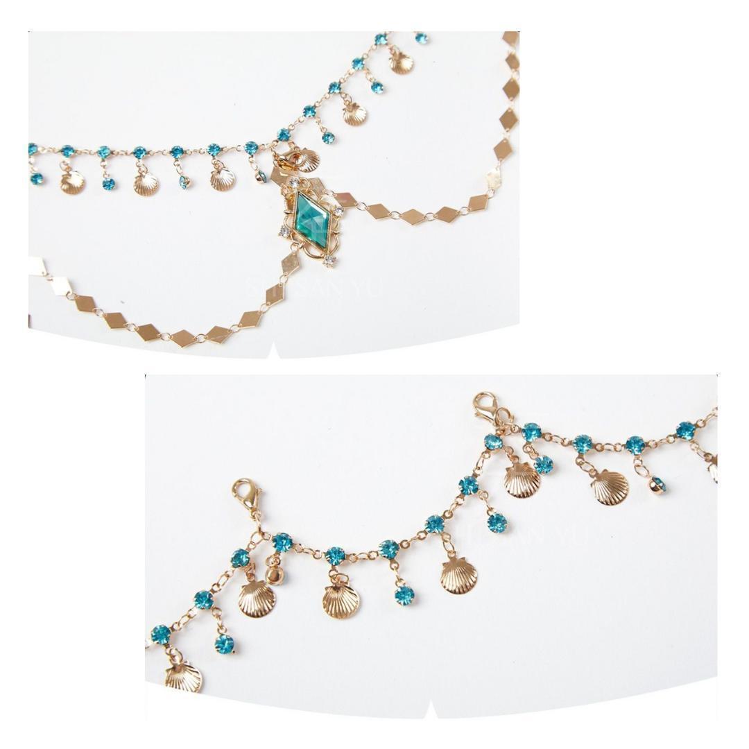 110サイズ♡レア♡上質♡本格的！ジャスミン コスチューム ドレス セットアップ