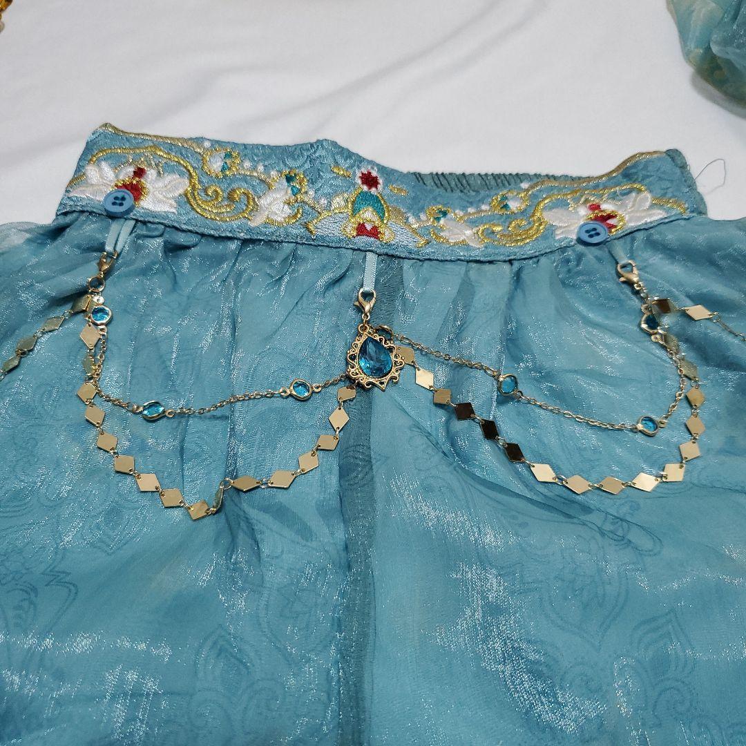 110サイズ♡レア♡上質♡本格的！ジャスミン コスチューム ドレス セットアップ