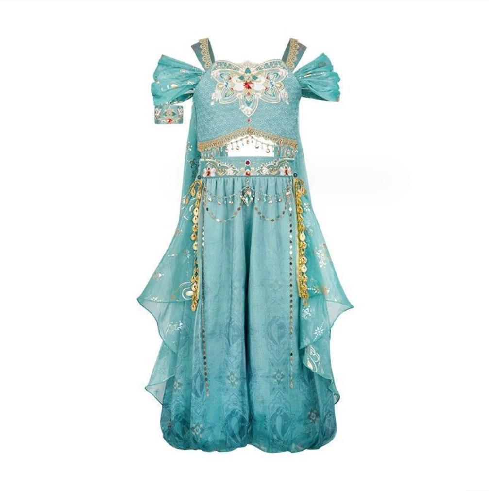 110サイズ♡レア♡上質♡本格的！ジャスミン コスチューム ドレス セットアップ