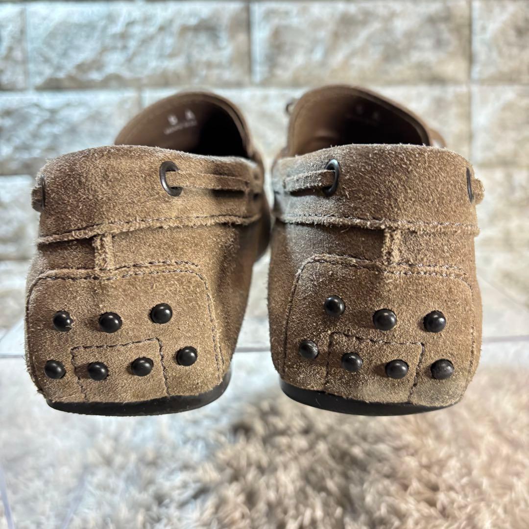 美品✨TOD'S トッズ ドライビングシューズ レザー　メンズ ベージュ25.0