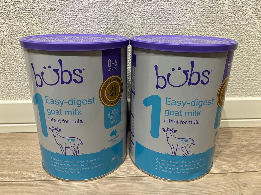 bubs Easy-digest Goat Milk バブズ　ヤギミルク