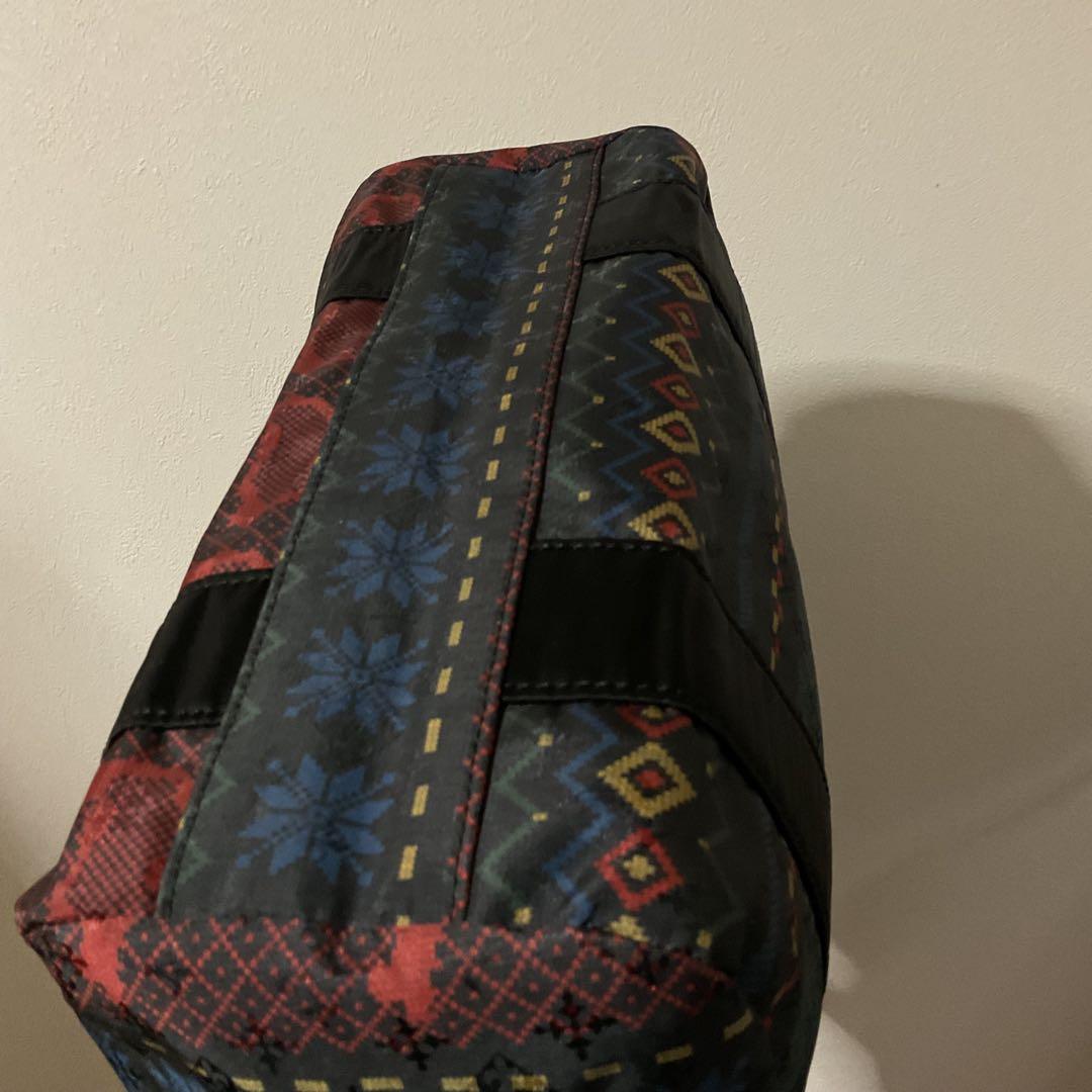 開店セール☆レア品 新品未使用 美品 ラシット レザー×ナイロンMUKUトート③